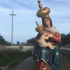 Coronation Statue of Our Lady of La Leche  (5.5 inch)